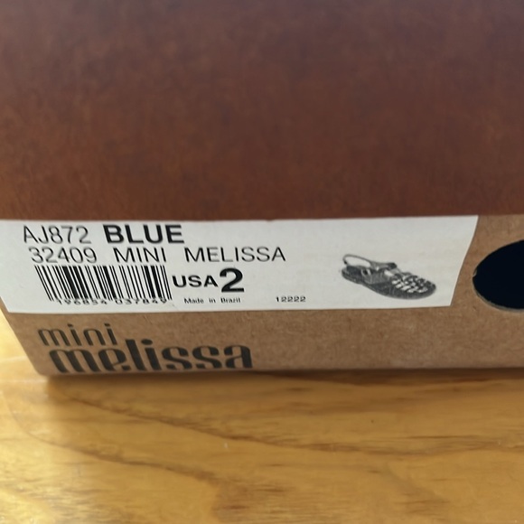 Mini Melissa Possession sandal, size 2 - Picture 2 of 2